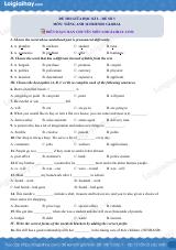 Đề thi giữa kì 2 Tiếng Anh 10 Friends Global - Đề số 3